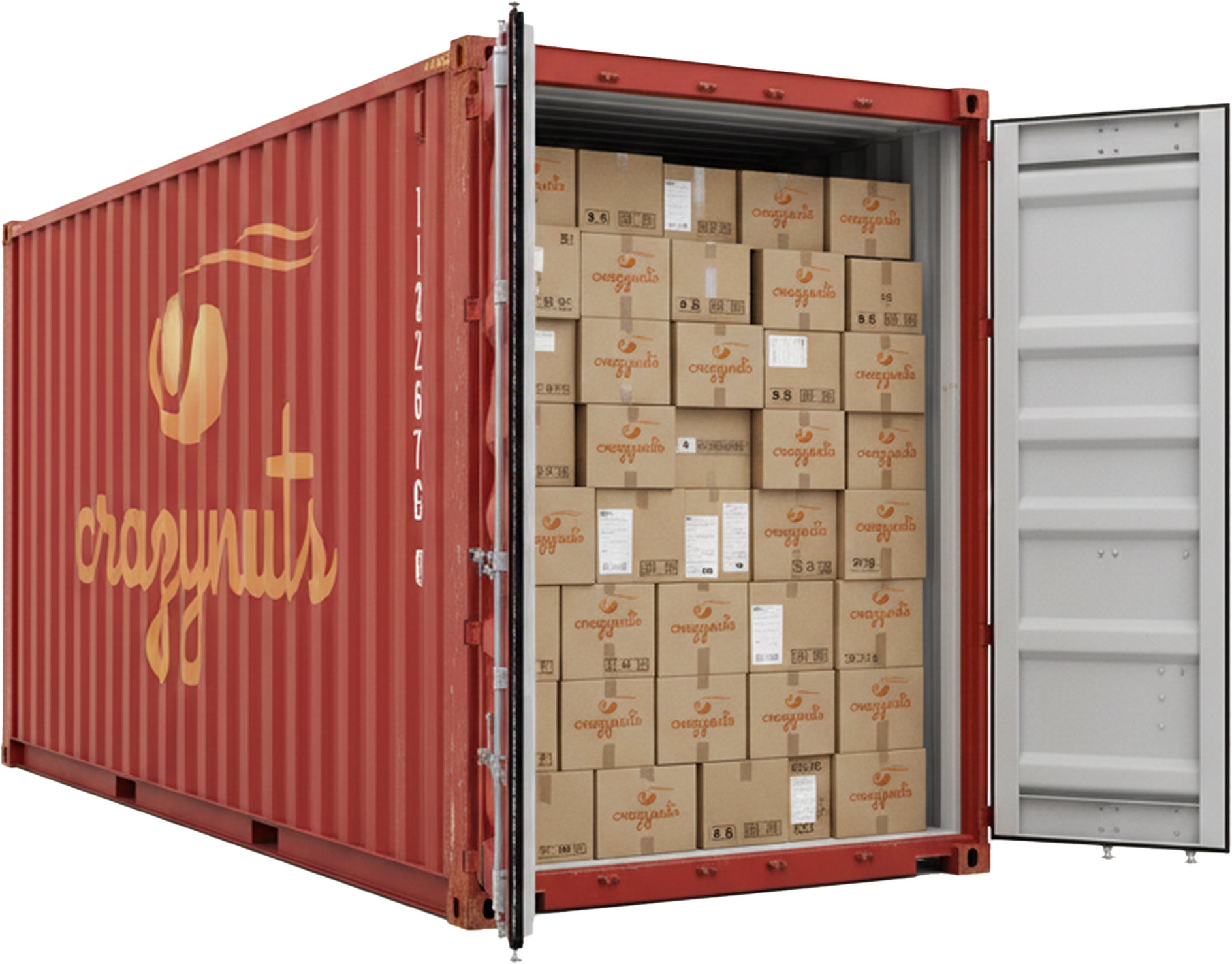 CrazyNuts export container